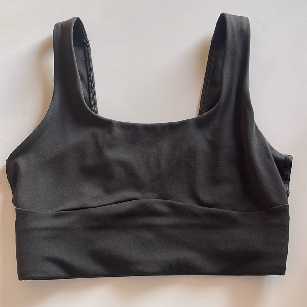 Black Sports Bra